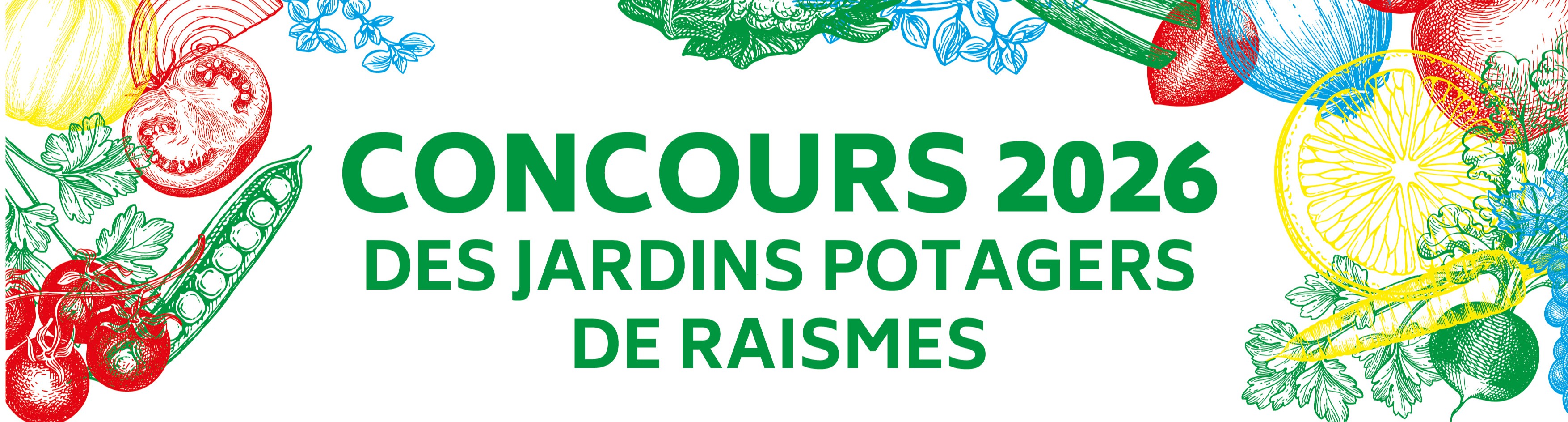 Concours 2026 des jardins potagers de Raismes