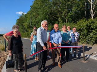 Inauguration de la ruelle du Major 1