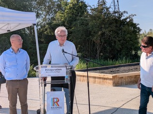 Inauguration de la ruelle du Major 5