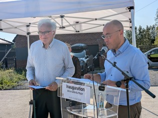 Inauguration de la ruelle du Major 4
