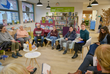 Club de lecture à la médiathèque