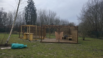 Chantier participatif parc aux arbres aux papillons