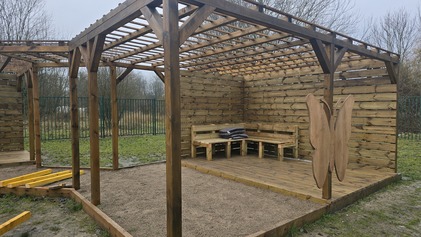 Chantier participatif parc aux arbres aux papillons