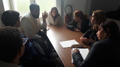 Les jeunes commencent à monter leur projet.