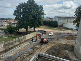 Travaux parc château Thibaut Raismes