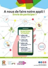 Affiche Réunion publique