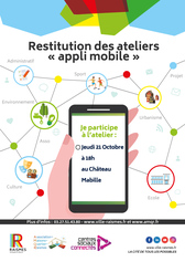 Affiche de restitution des ateliers